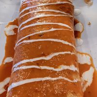 Impossible Ground Beef Burrito at La Fiesta Chatham in Springfield