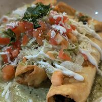 Vegan Flautas added for the 2024 Springfield Vegan Chef Challenge at La Fiesta Chatham in Springfield