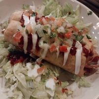VCC 2025: vegan chimichanga at La Fiesta Chatham in Springfield