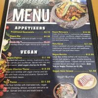 Menu as of September 8th 2019 at La Fiesta Chatham in Springfield