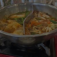 vegan hotpot   at Miso Kimchi in Tanah Rata