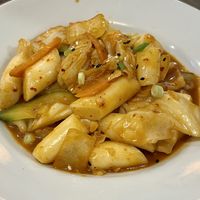 Tteokbokki  at Miso Kimchi in Tanah Rata