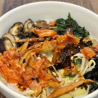 Mixed up bibimbap   at Miso Kimchi in Tanah Rata