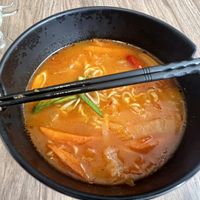 Korean ramen   at Miso Kimchi in Tanah Rata