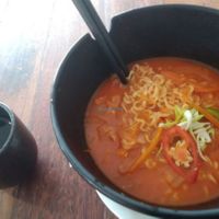 Kimchi ramen at Miso Kimchi in Tanah Rata