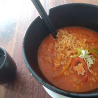 Kimchi ramen   at Miso Kimchi in Tanah Rata