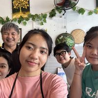 Friendly owner and staffs  at Chay Corner in Da Nang