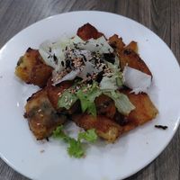 tempura vegetables at Chay Corner in Da Nang
