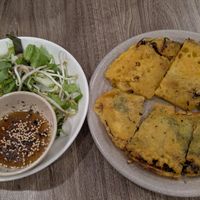 Vietnamese pancake (not sweet) at Chay Corner in Da Nang