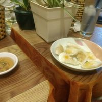 Fried dumplings at Chay Corner in Da Nang