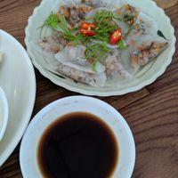 The traditional dumplings at Chay Corner in Da Nang