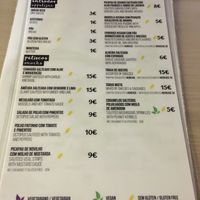 Menu  at Stressfree in Vila Nova De Milfontes