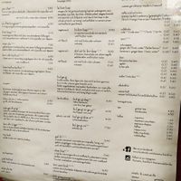 Menu is not vegan-friendly at all at Sonamu in Frankfurt