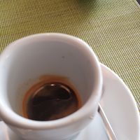 Café et financiers vegans at L'Estrade in Aix-les-bains