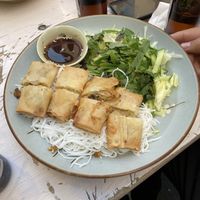 rice noodle salad   at Goc Pho in Frankfurt