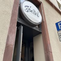 Sign outside   at Goc Pho in Frankfurt