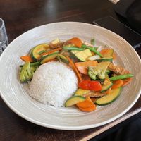 Rice with Tofu (No 32)  at Goc Pho in Frankfurt