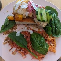 Hoummous Toast (14%) - 2.5/5 at Gurou Street Food in La Rochelle