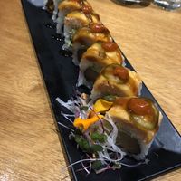 Some specialty roll. Forgot the name. at Tane Vegan Izakaya in Honolulu