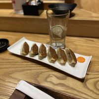 Gyozo Dumplings at Tane Vegan Izakaya in Honolulu