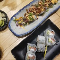 Wedge roll and Philadelphia at Tane Vegan Izakaya in Honolulu