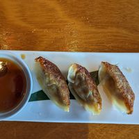Gyoza at Tane Vegan Izakaya in Honolulu