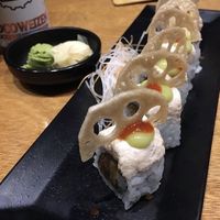 The lotus root is just divine  at Tane Vegan Izakaya in Honolulu