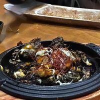 Crispy Brussel Sprouts!  at Tane Vegan Izakaya in Honolulu