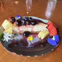 Cheesecake  at Tane Vegan Izakaya in Honolulu
