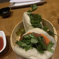 bao bun   at Tane Vegan Izakaya in Honolulu