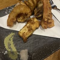 tempura   at Tane Vegan Izakaya in Honolulu