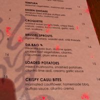 Sharing plates at Tane Vegan Izakaya in Honolulu