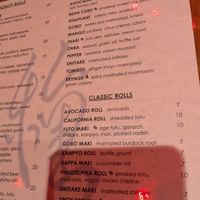 Nigiri and classic rolls at Tane Vegan Izakaya in Honolulu