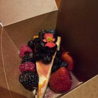 Cheesecake at Tane Vegan Izakaya in Honolulu