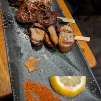 Grilled mushrooms at Tane Vegan Izakaya in Honolulu