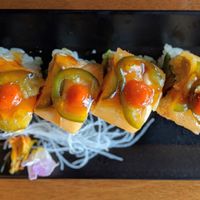 Point Reyes roll at Tane Vegan Izakaya in Honolulu