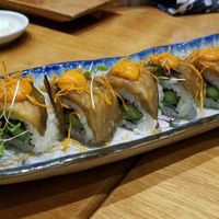 The Baker roll yum at Tane Vegan Izakaya in Honolulu