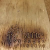 Menu cover at Tane Vegan Izakaya in Honolulu