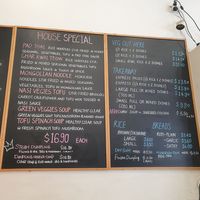 Menu at Veg Out Time in South Yarra