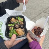   at Lucky Creation Vegetarian in San Francisco