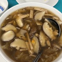 Lucky soup  at Lucky Creation Vegetarian in San Francisco