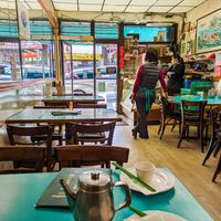 Inside of Lucky Creation Vegetarian at Lucky Creation Vegetarian in San Francisco