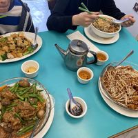   at Lucky Creation Vegetarian in San Francisco