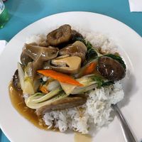   at Lucky Creation Vegetarian in San Francisco