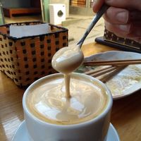 Egg coffee at Ginger Home in Sapa