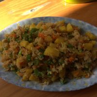 Pinapple Rice at Ginger Home in Sapa