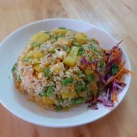 pineapple fried rice at Ginger Home in Sapa