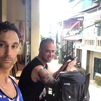 We would post up here every day  at Ginger Home in Sapa