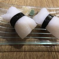 Squid sushi  at Maruyama 丸山精进料理 in Shanghai