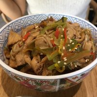 Beef rice at Maruyama 丸山精进料理 in Shanghai